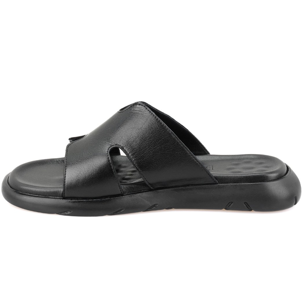 Fabiola Siyah Erkek Deri Terlik