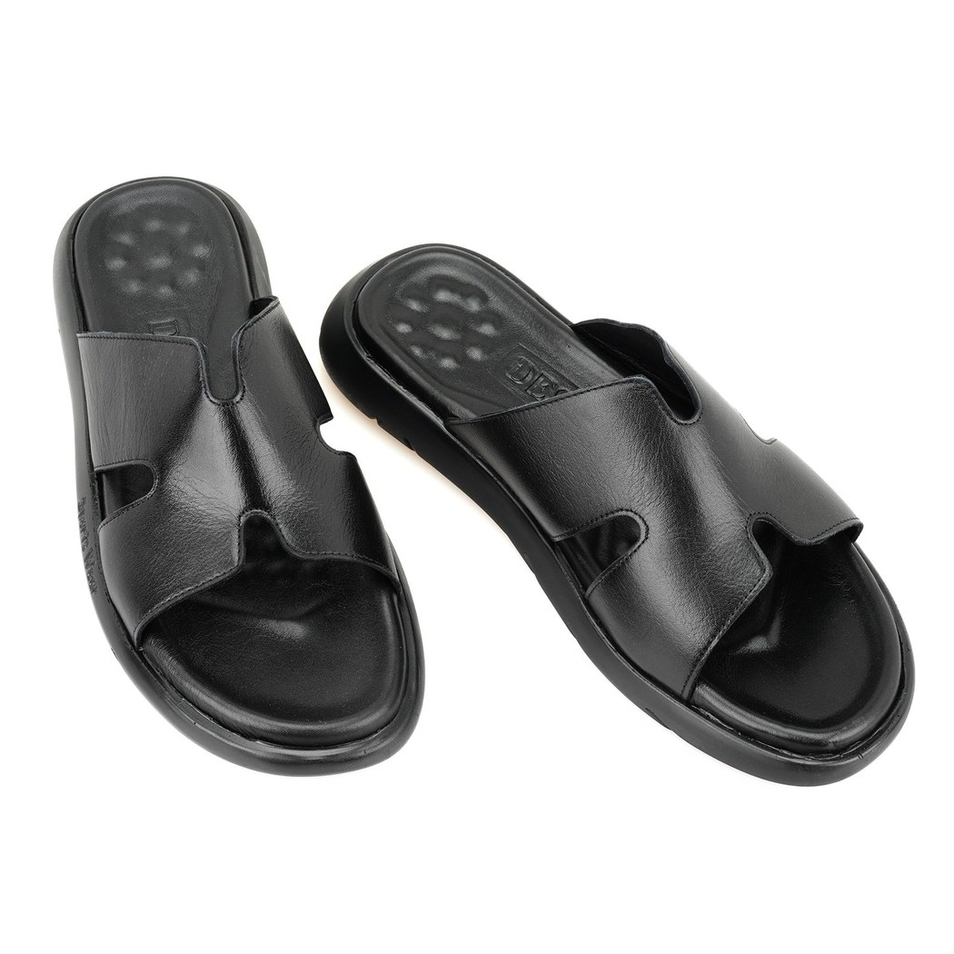 Fabiola Siyah Erkek Deri Terlik