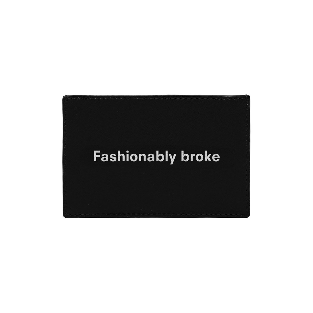 Fashionably Broke KeinxDesa Deri Kartlık