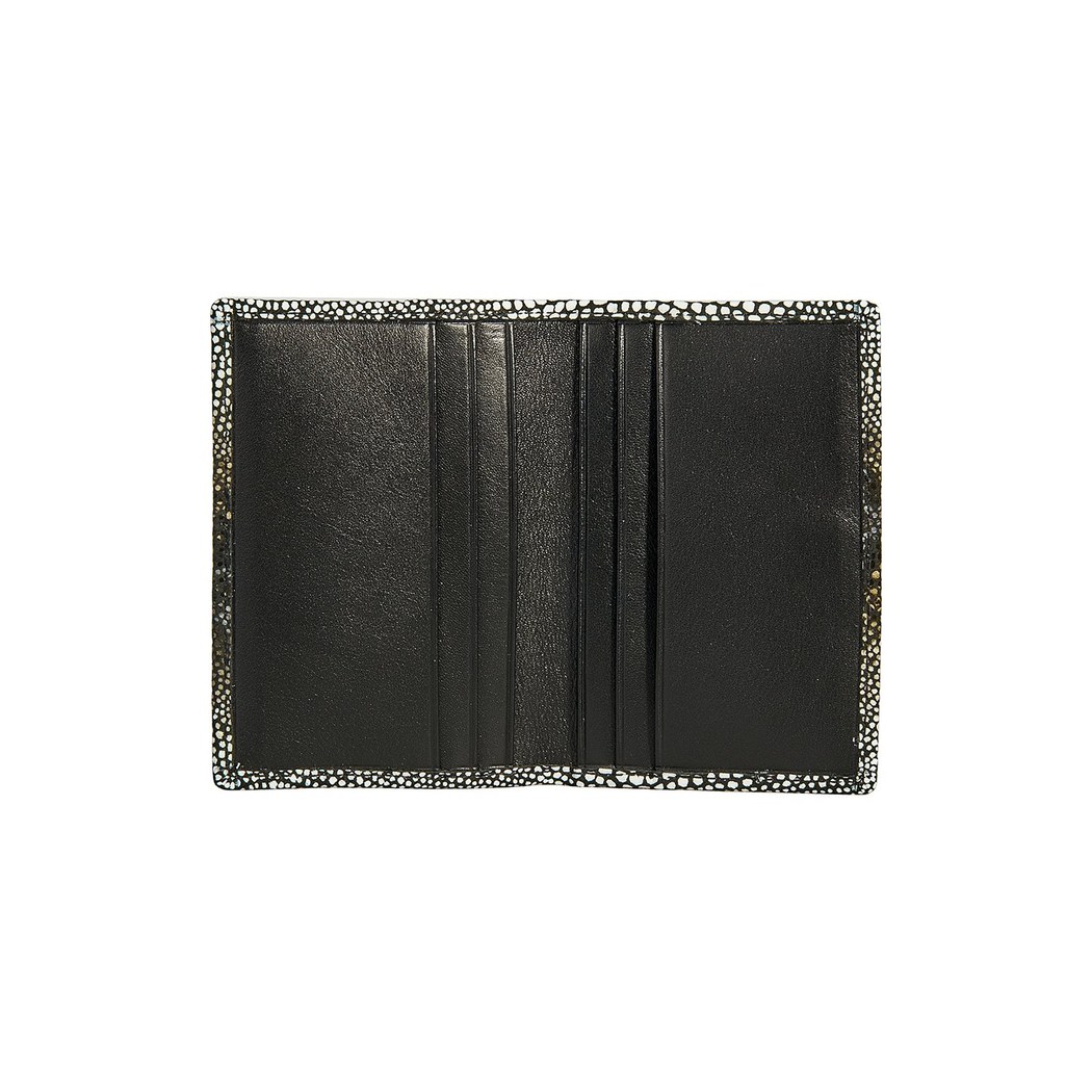 Fidel Kadın Yılan Baskılı Deri Kartlık