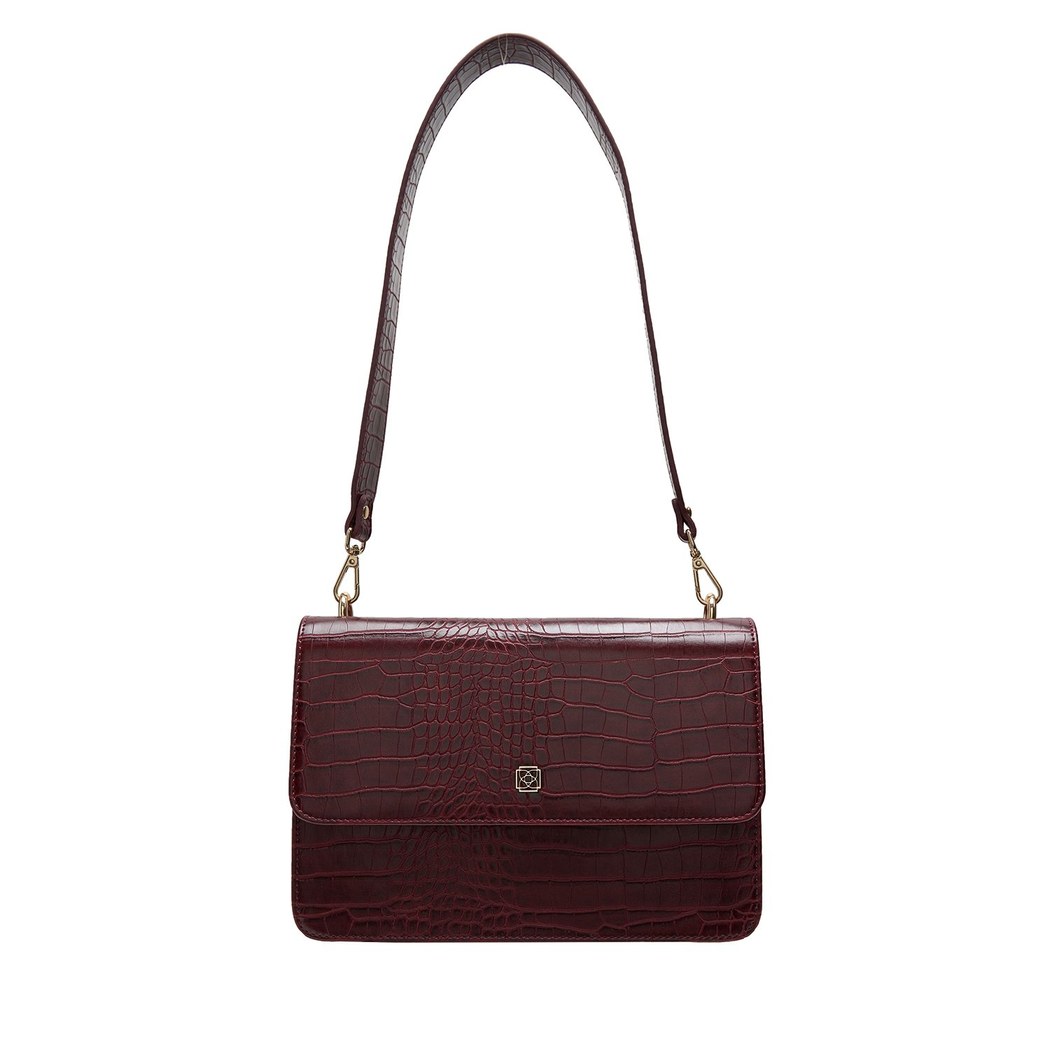 Fiona Bordo Kadın Omuz Çantası
