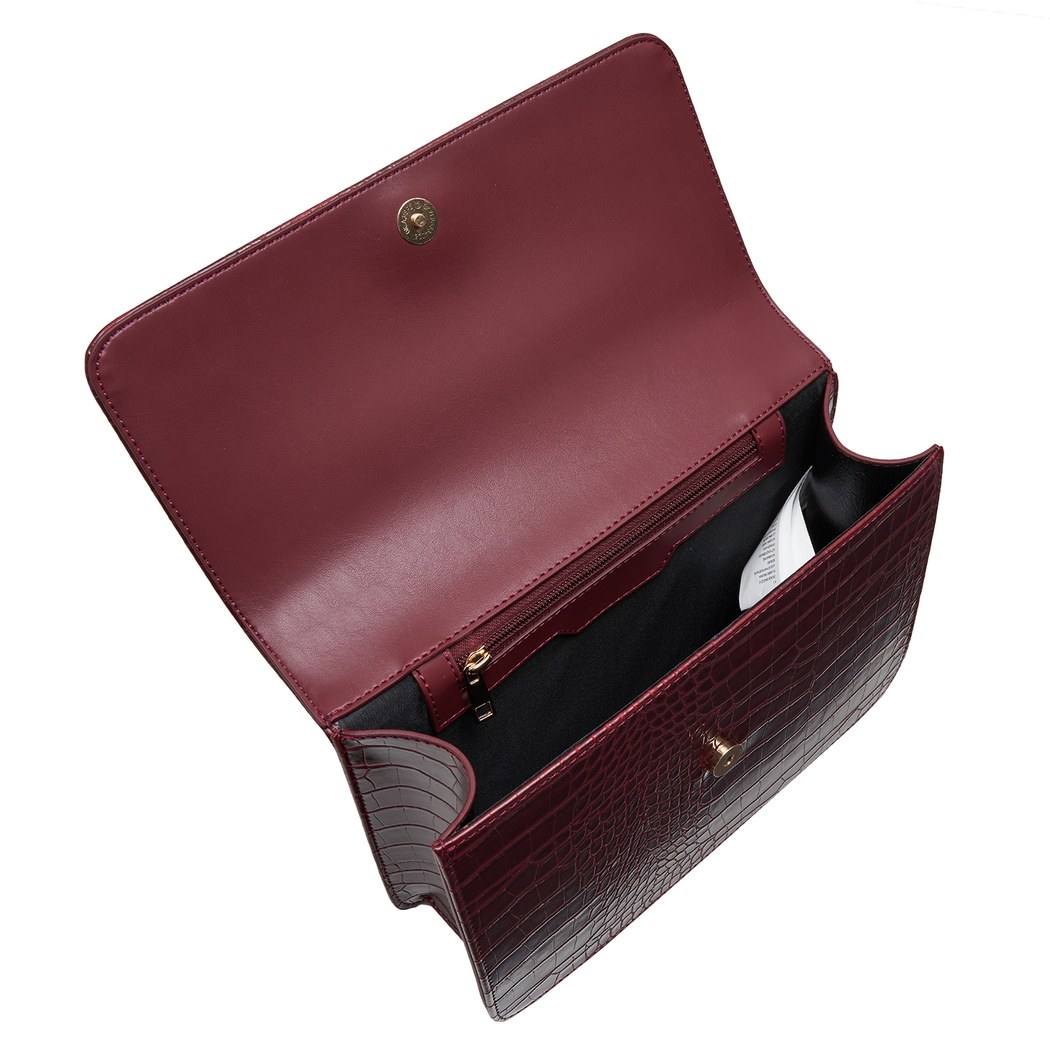 Fiona Bordo Kadın Omuz Çantası