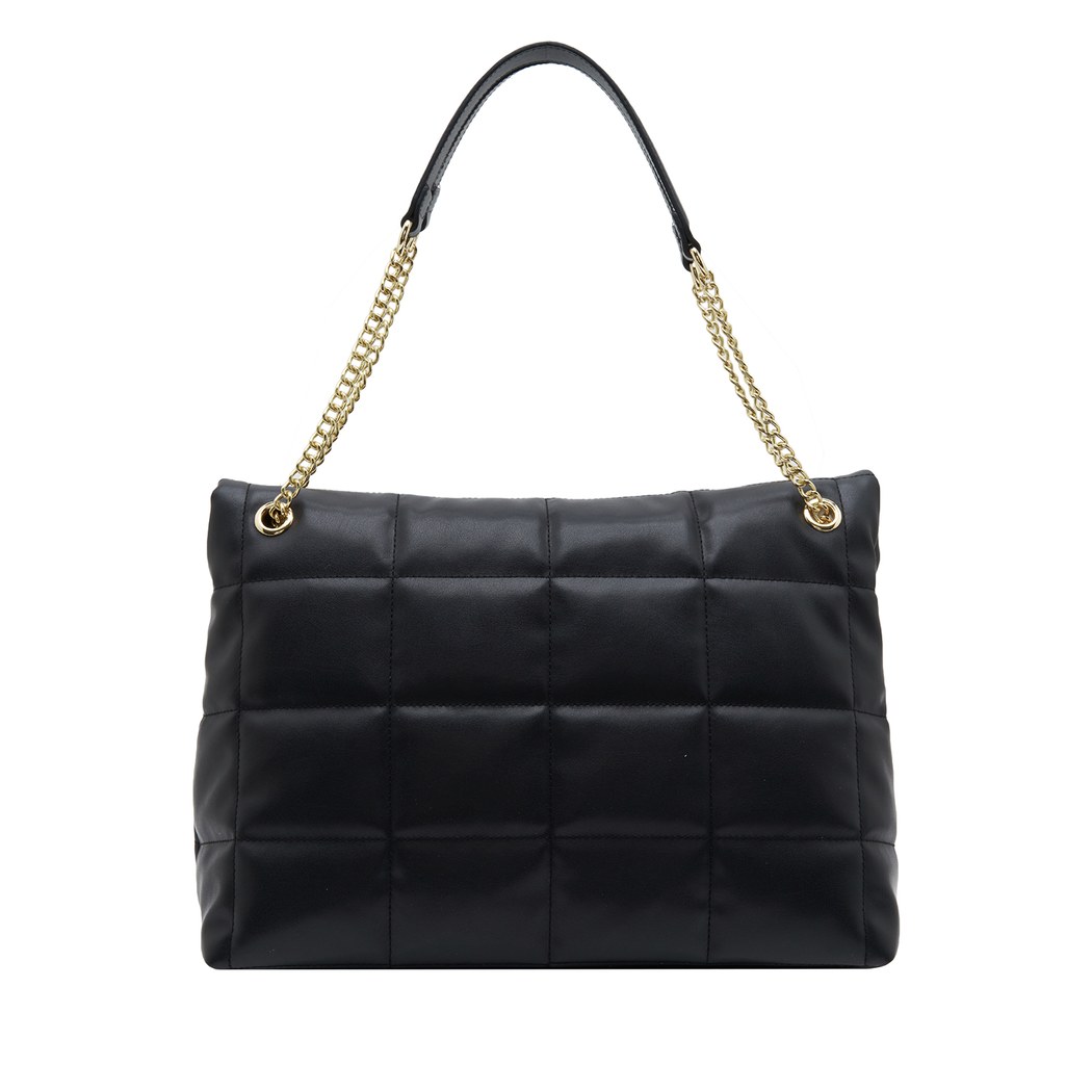 Fleur Siyah Zincir Detaylı Kadın Omuz Çantası