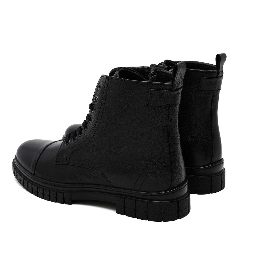 Florida Siyah Erkek Deri Bot