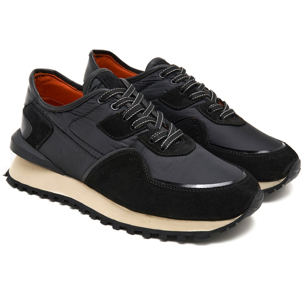 Fred Siyah Erkek Süet Spor Ayakkabı