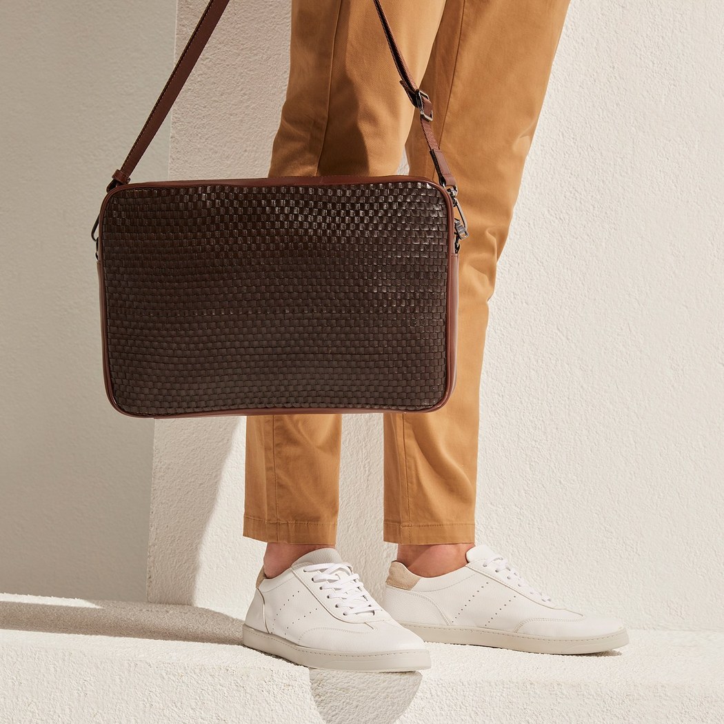 Freesia Erkek Deri Laptop Çantası