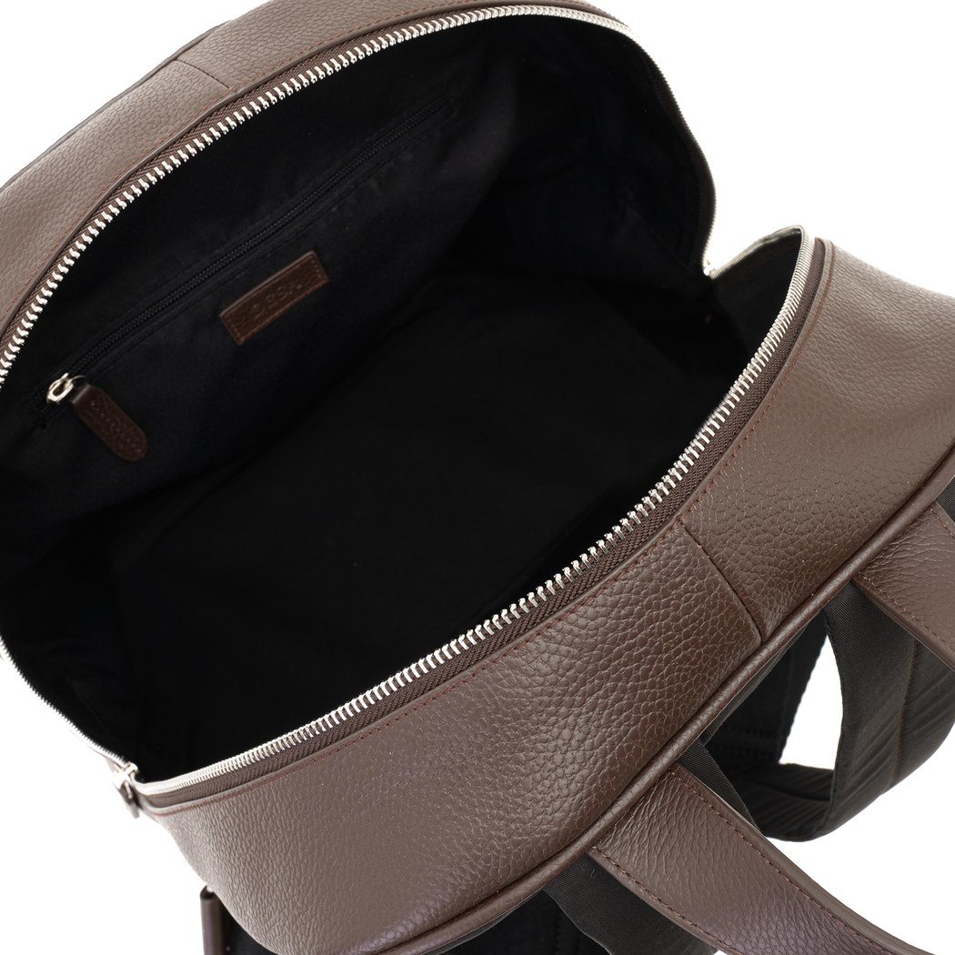 Glenn Kahve Erkek Deri Sırt Çantası