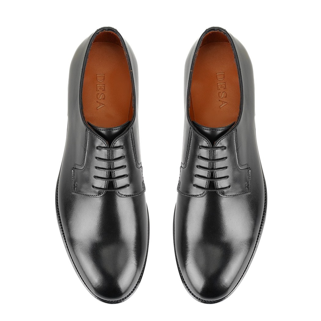 Grant Siyah Erkek Deri Klasik Ayakkabı