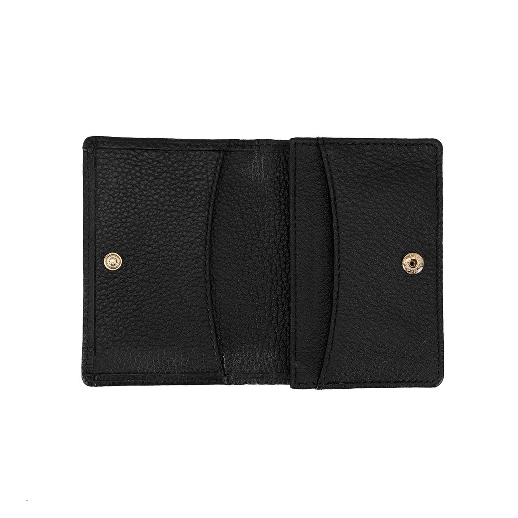 Gregorio Siyah Kadın Deri Cüzdan