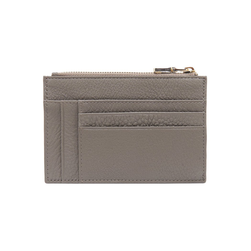 Gri Adore Kadın Deri Kartlık