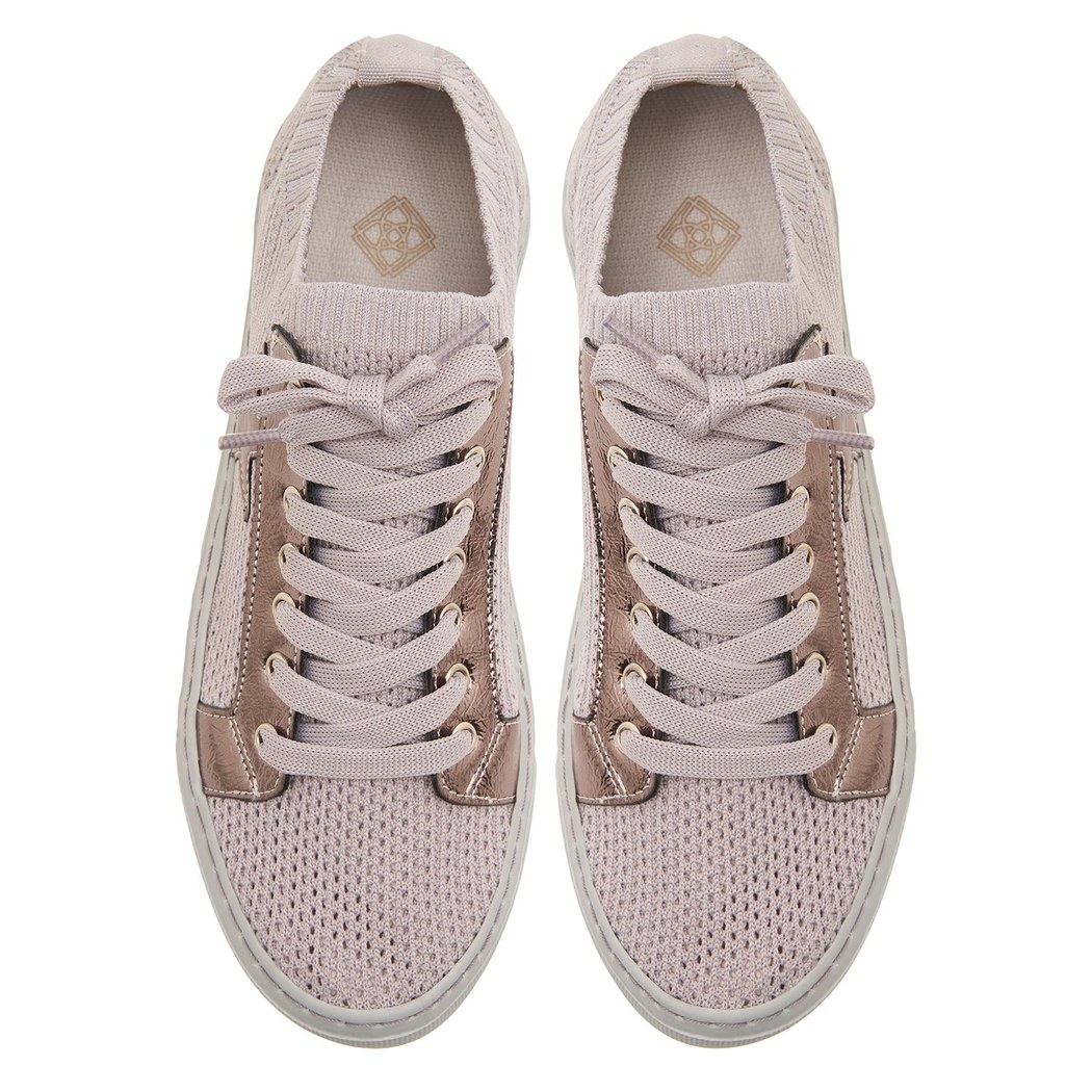 Gri Allium Kadın Triko Spor Ayakkabı