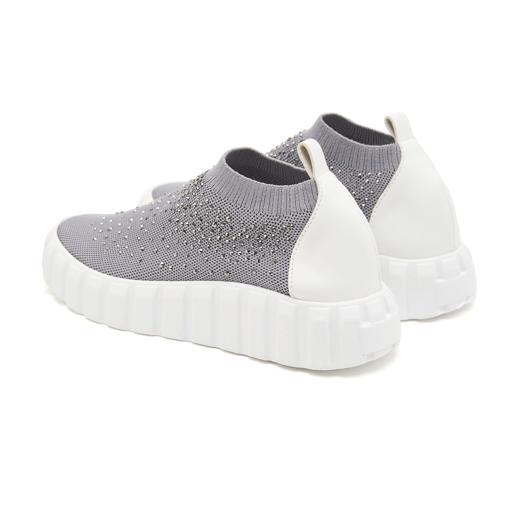 Gri Elena Kadın Triko Spor Ayakkabı