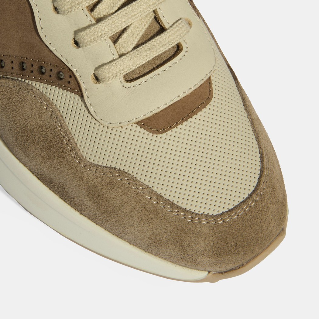 Gri Erkek Bağcıklı Deri Spor Ayakkabı