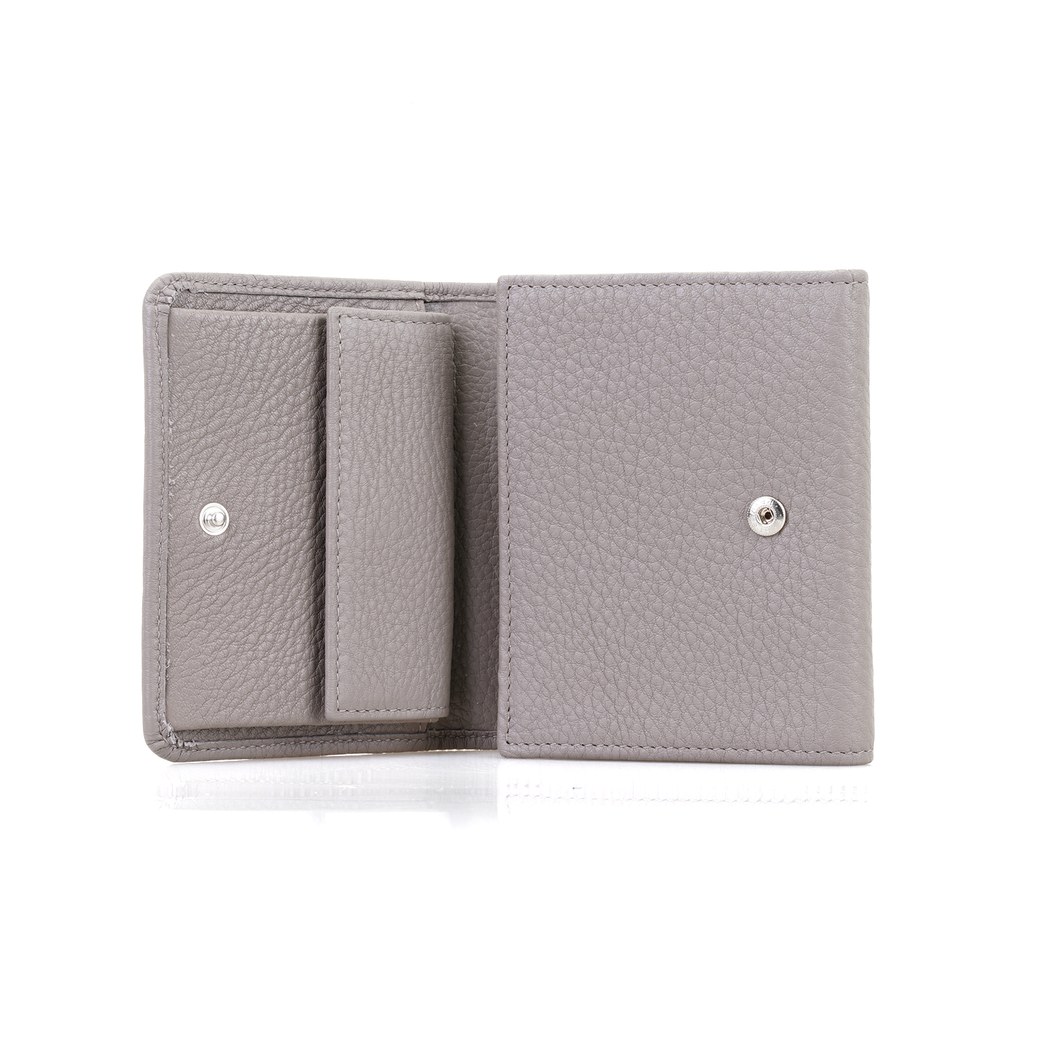 Gri Kadın Deri Cüzdan