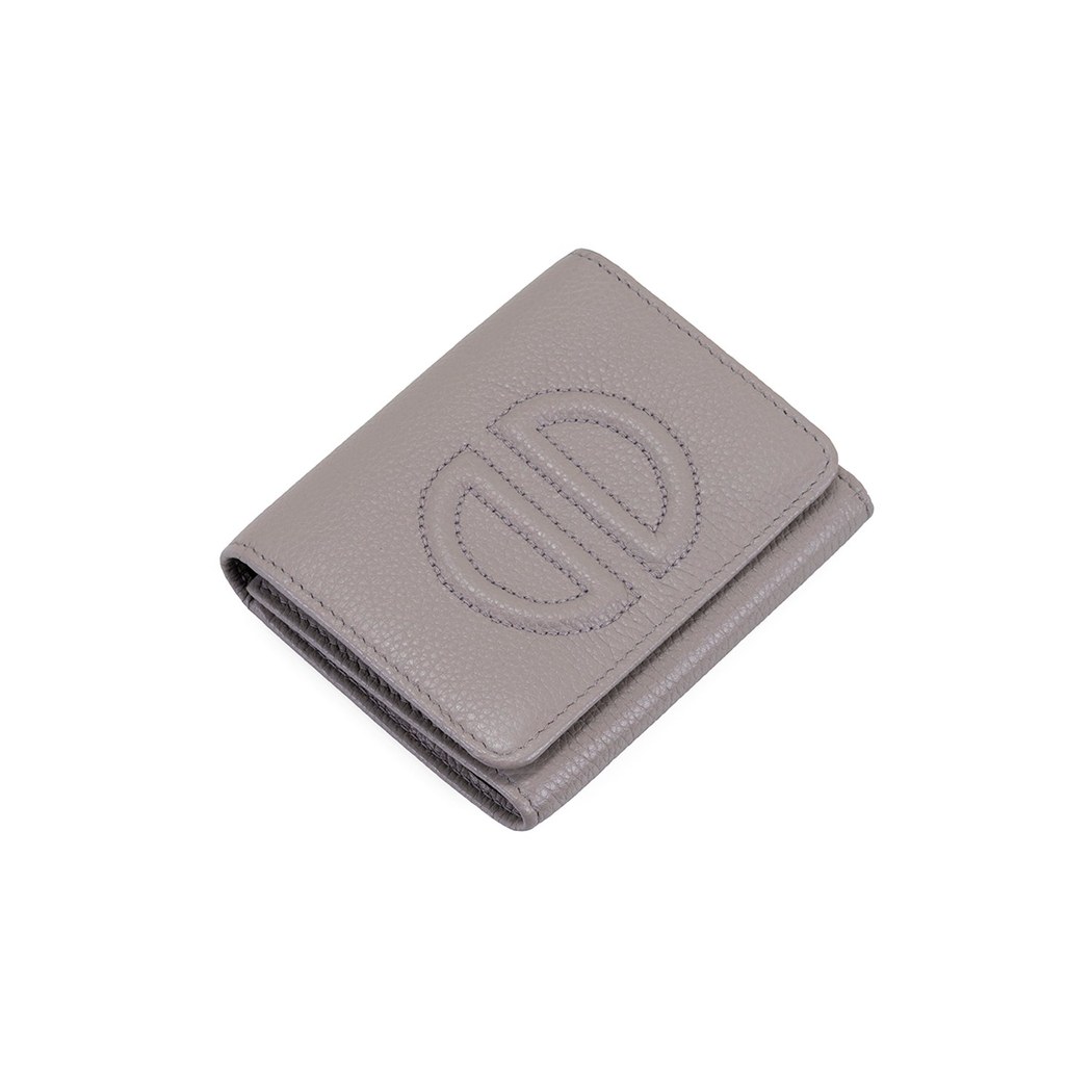 Gri Kadın Deri Cüzdan