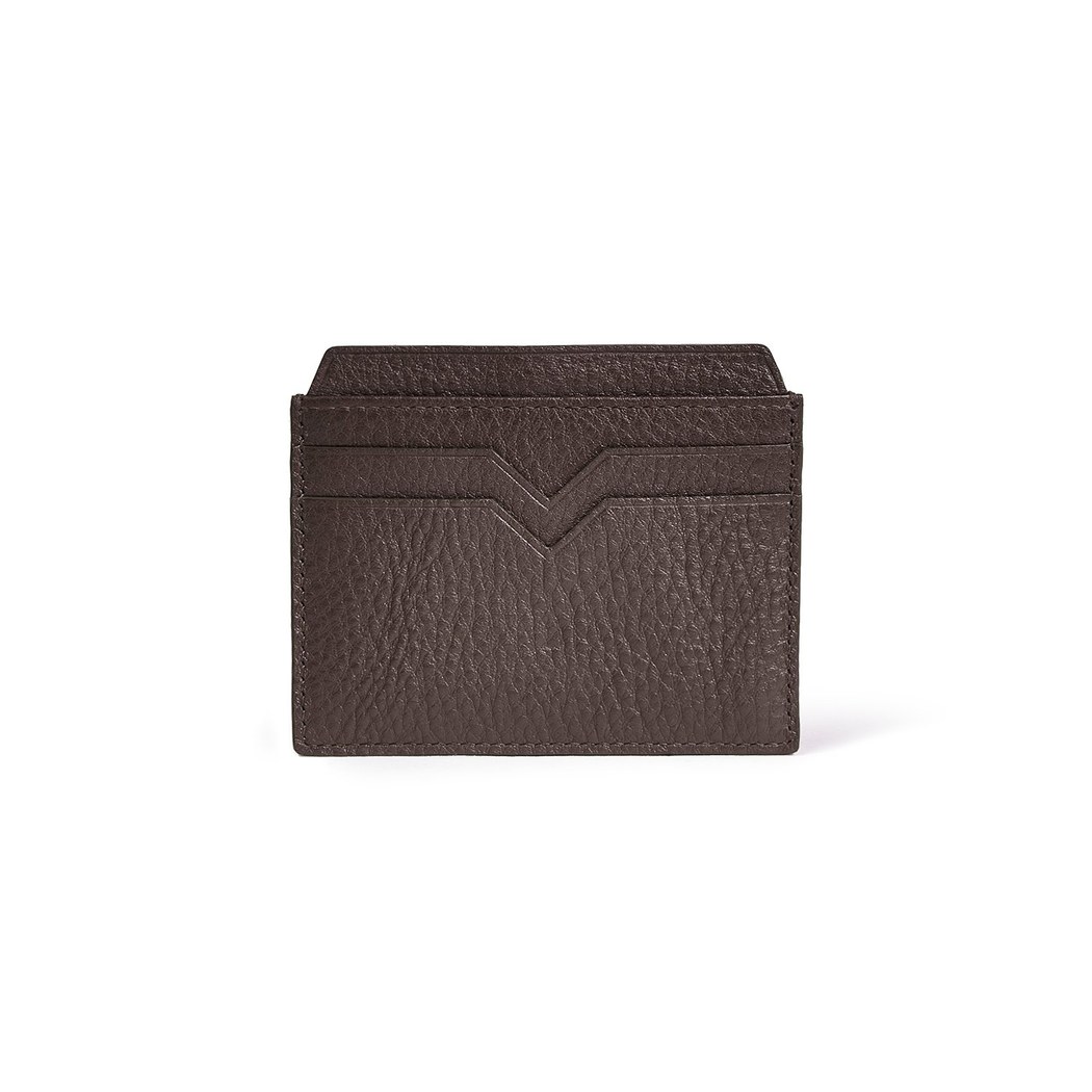 Gri Kadın Deri Kartlık