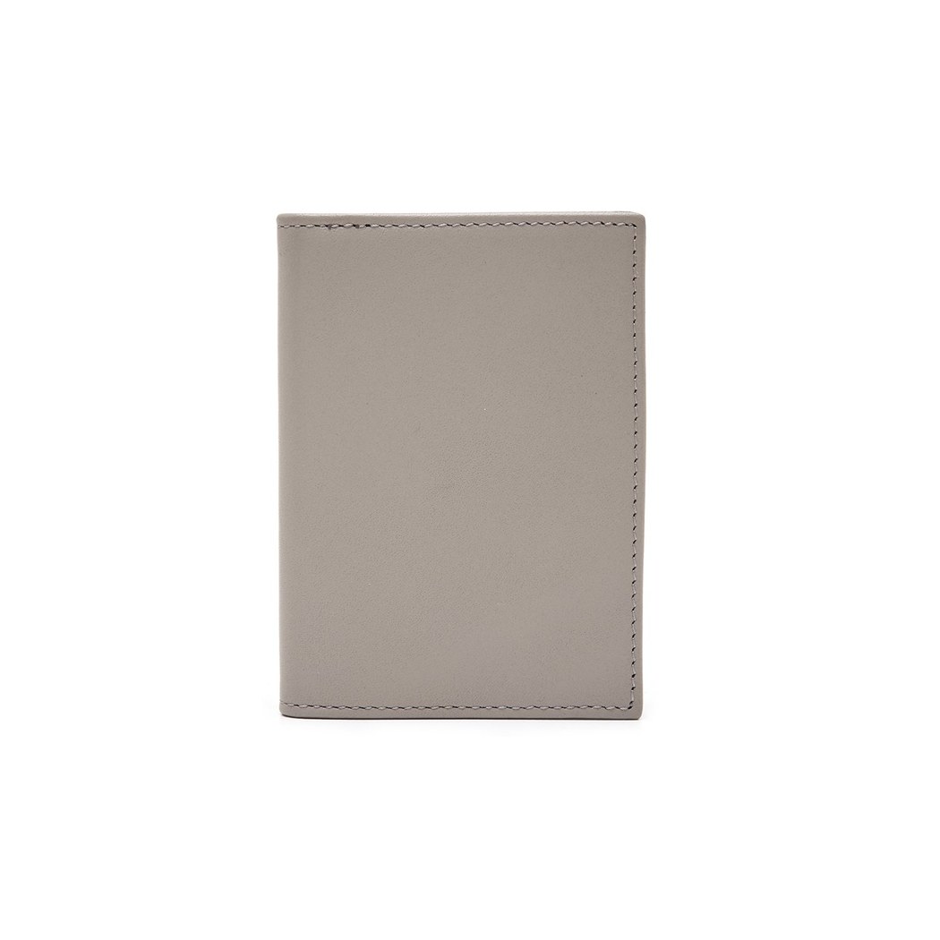 Gri Kadın Deri Kartlık