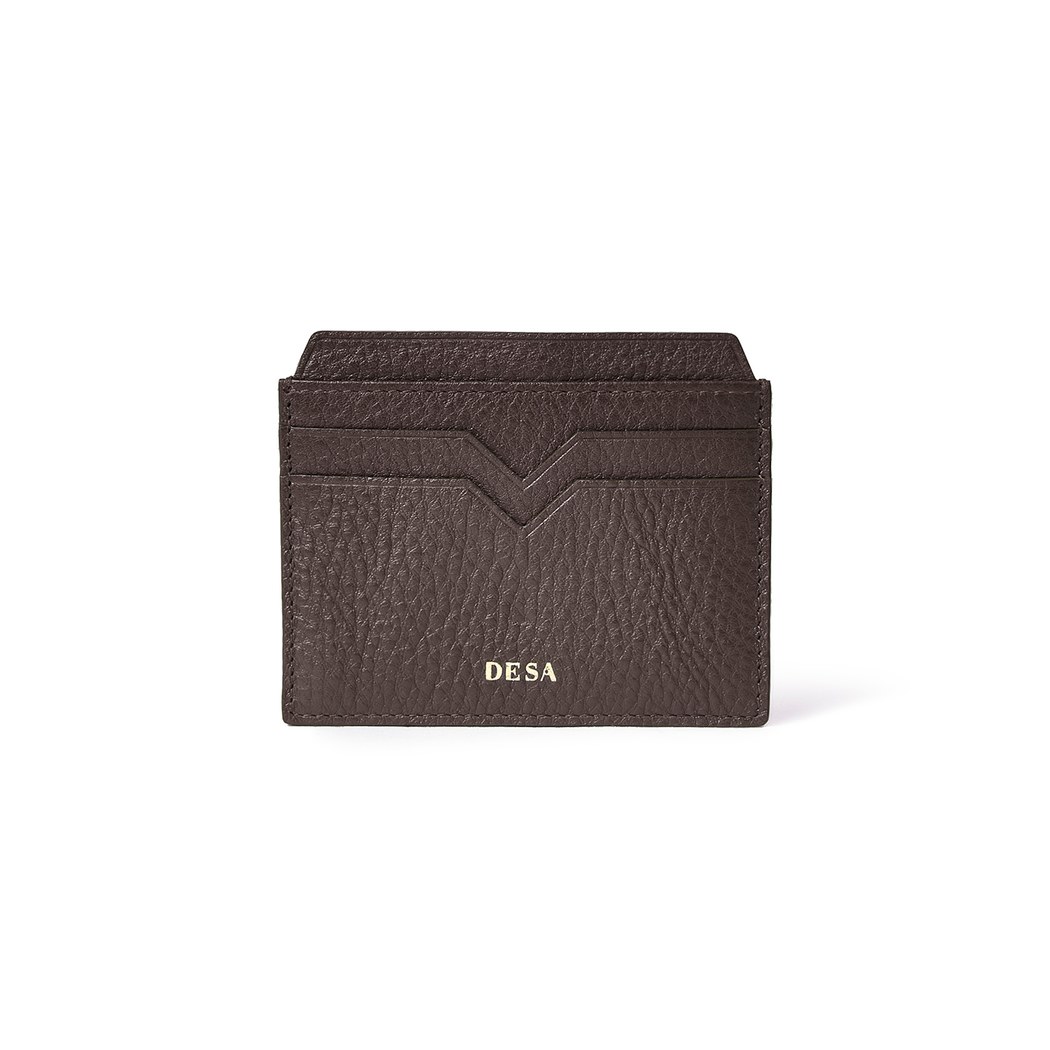 Gri Kadın Deri Kartlık