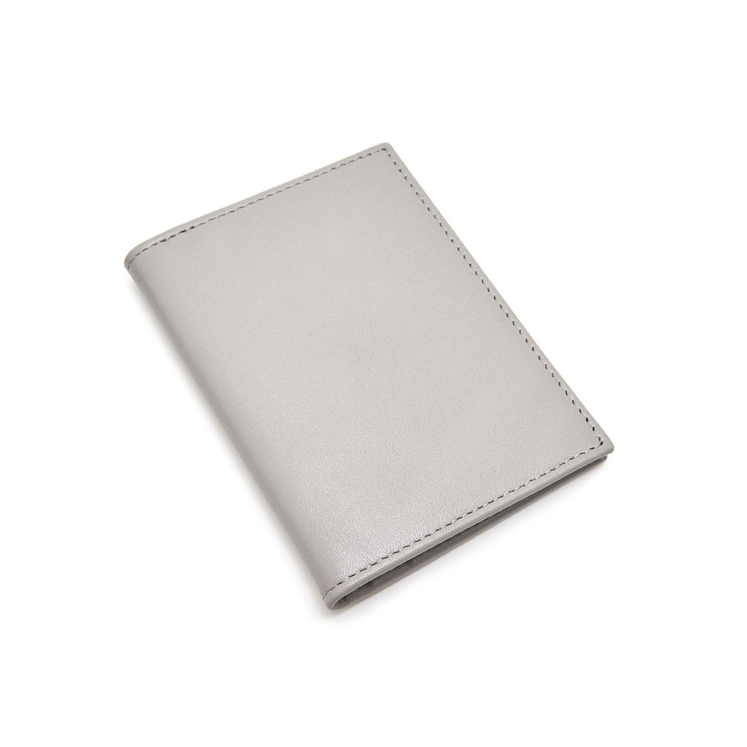 Gri Kadın Deri Kartlık