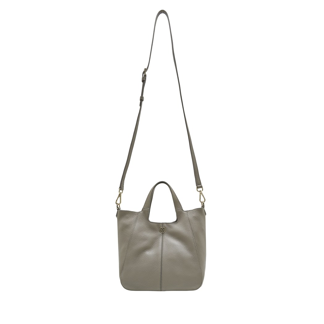 Gri Lauren Kadın Deri Omuz Askılı Çanta