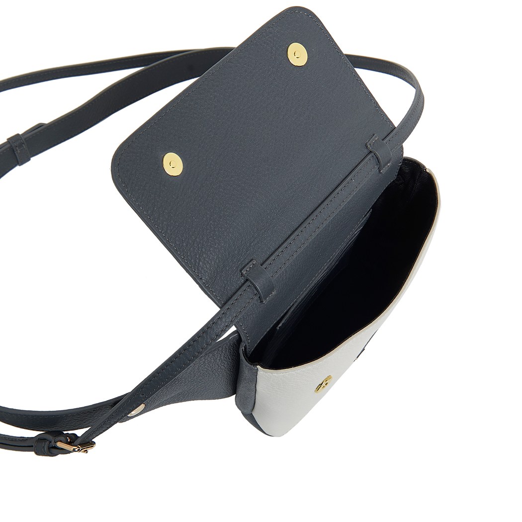 Gri Rose Kadın Deri Bel Çantası