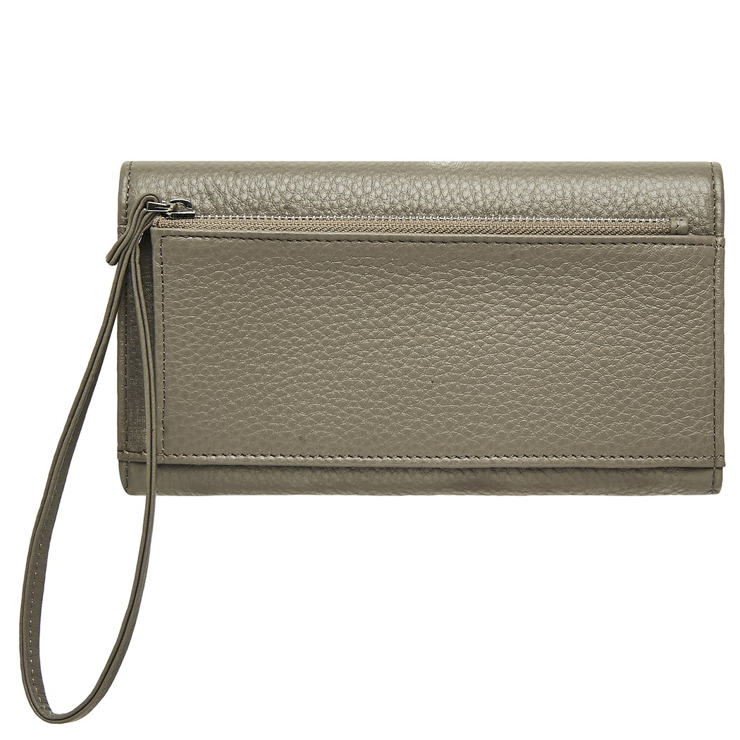 Gri Sein Kadın Deri Cüzdan