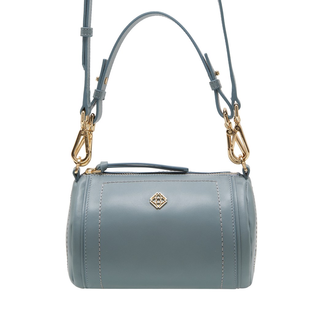 Gri Taylor Kadın Deri Omuz Askılı Çanta