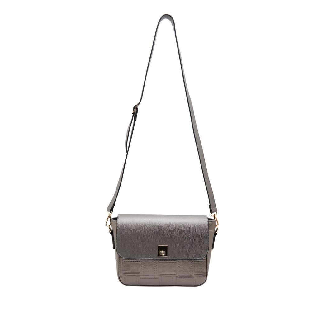 Gri Vallmo Kadın Omuz Askılı Çanta