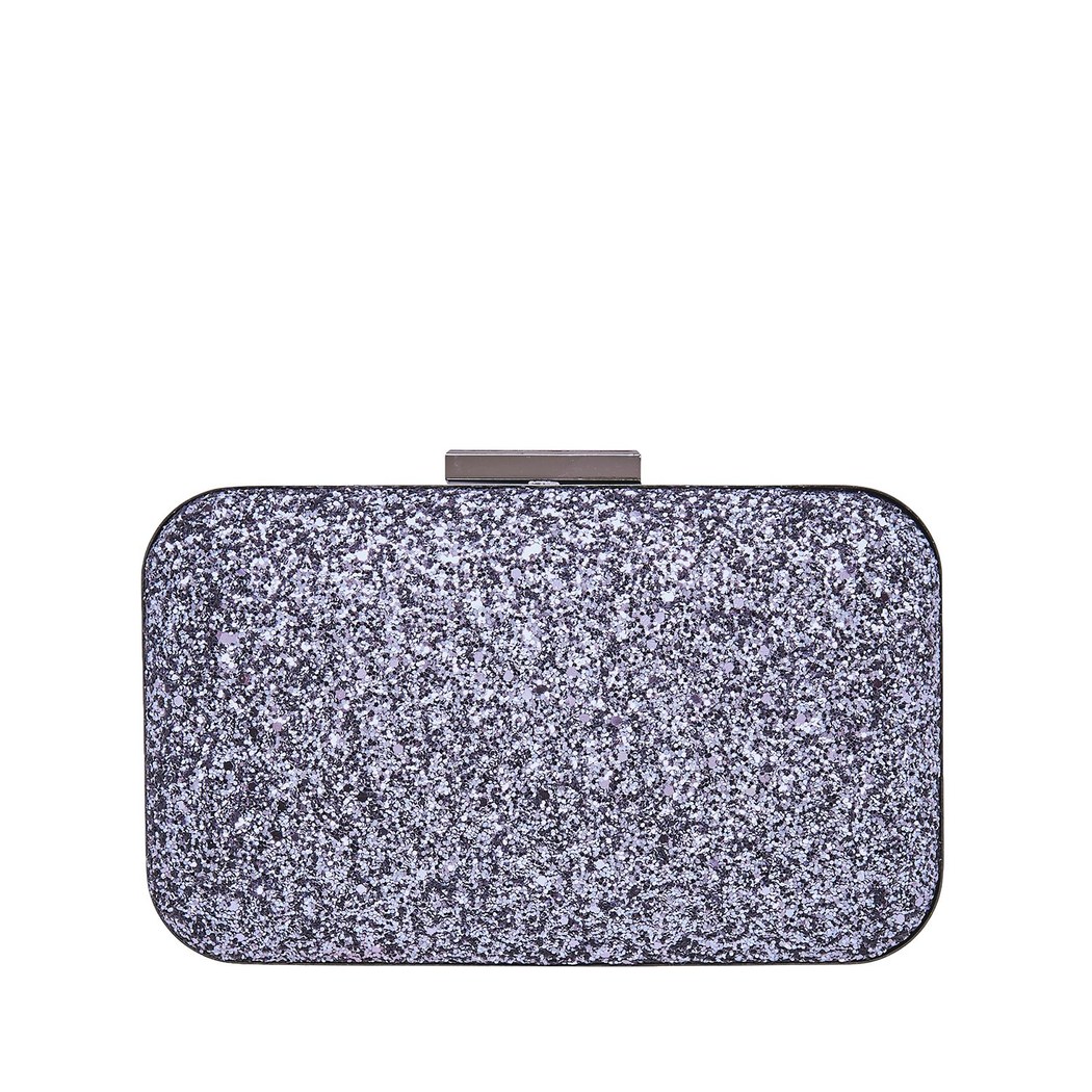 Gümüş Arbre Zincir Detaylı Kadın Gece Çantası