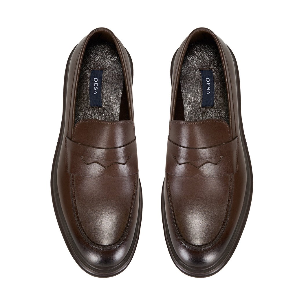 Gunnar Kahve Erkek Deri Günlük Ayakkabı