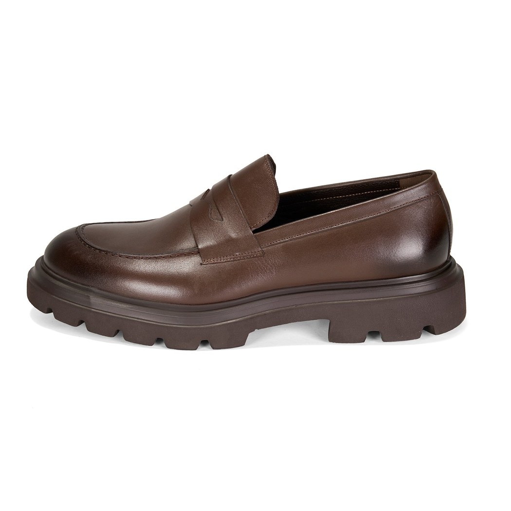 Gunnar Kahve Erkek Deri Günlük Ayakkabı