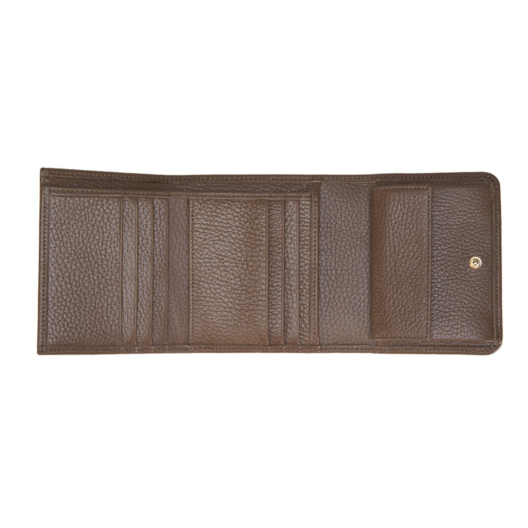 Hadlen Kahve Kadın Deri Cüzdan