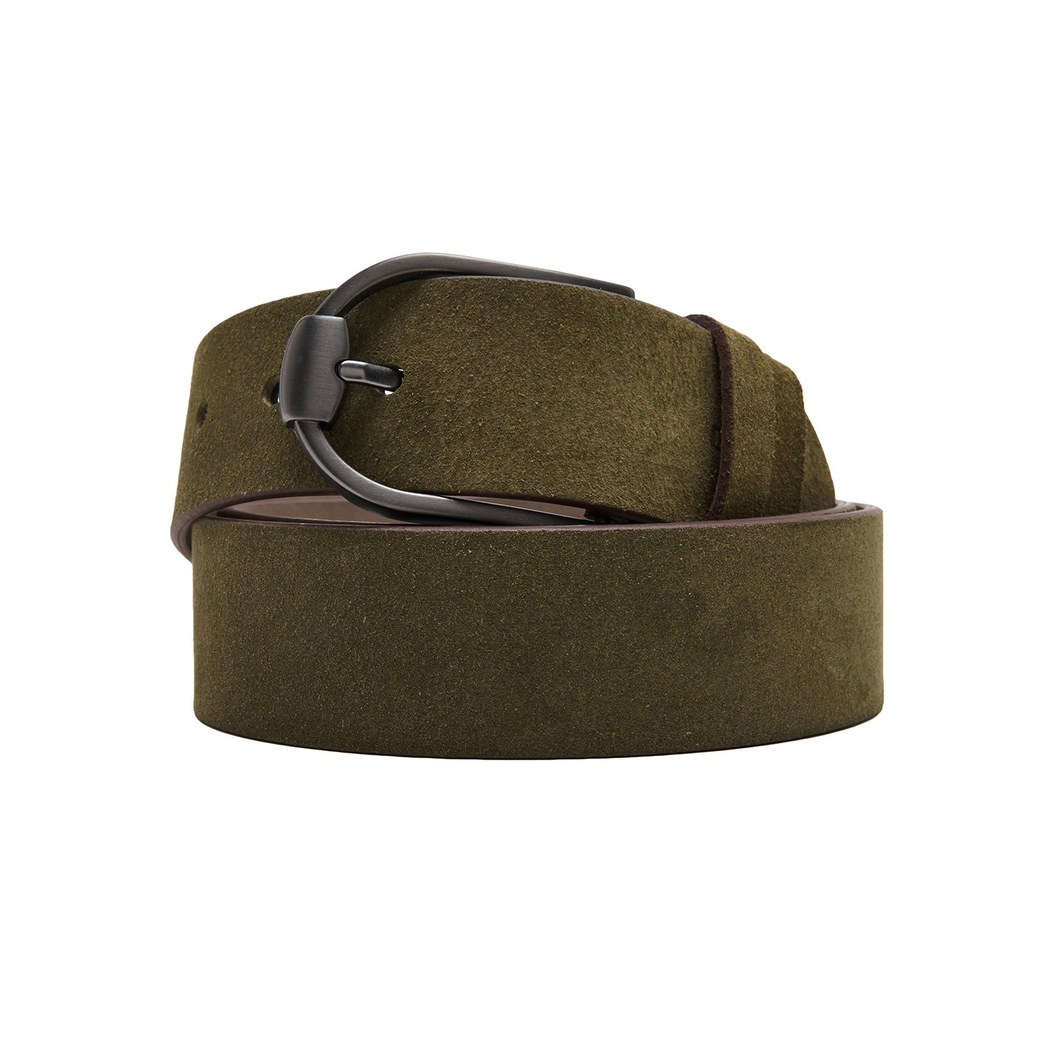 Haki Erkek Deri Spor Kemer