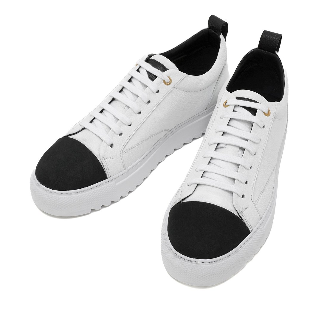 Hanry Siyah Erkek Deri Spor Ayakkabı