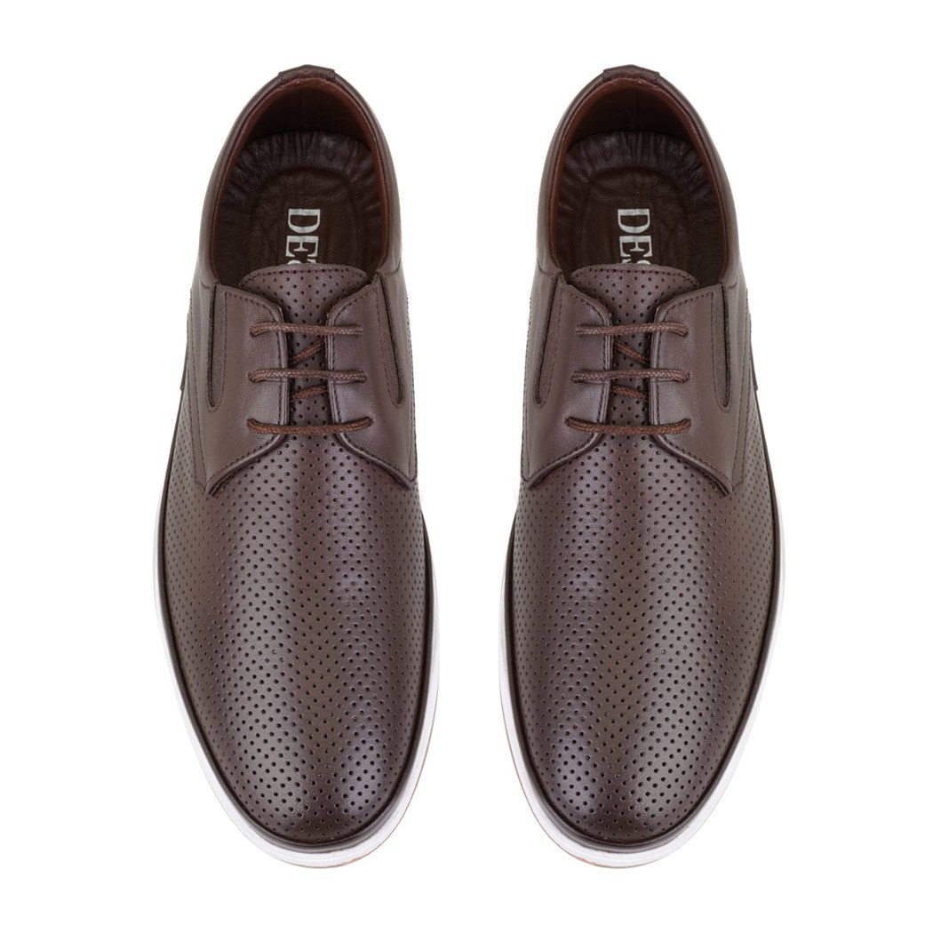 Harold Kahve Erkek Deri Günlük Ayakkabı