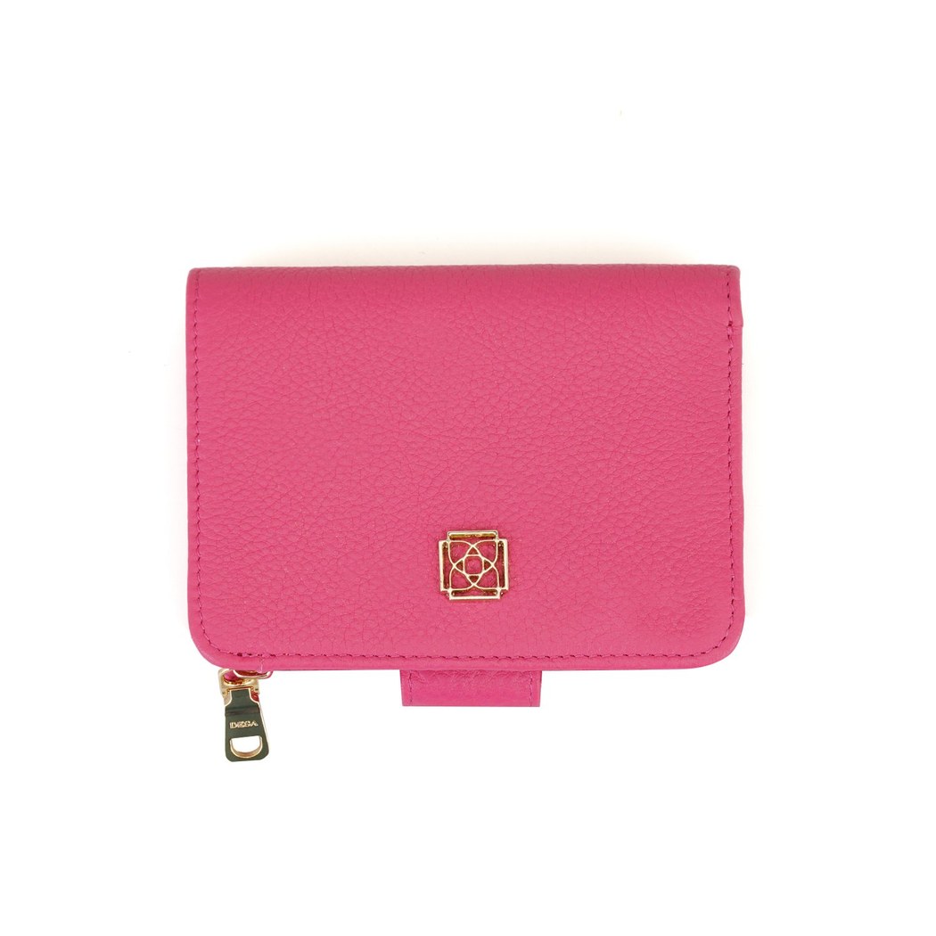 Harriet Pembe Kadın Deri Cüzdan