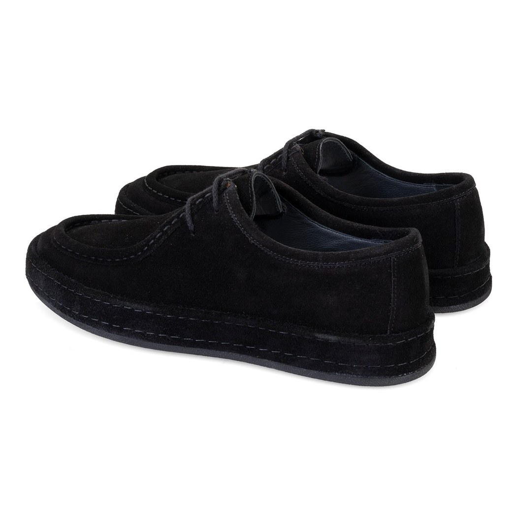 Hector Siyah Erkek Süet Deri Günlük Ayakkabı