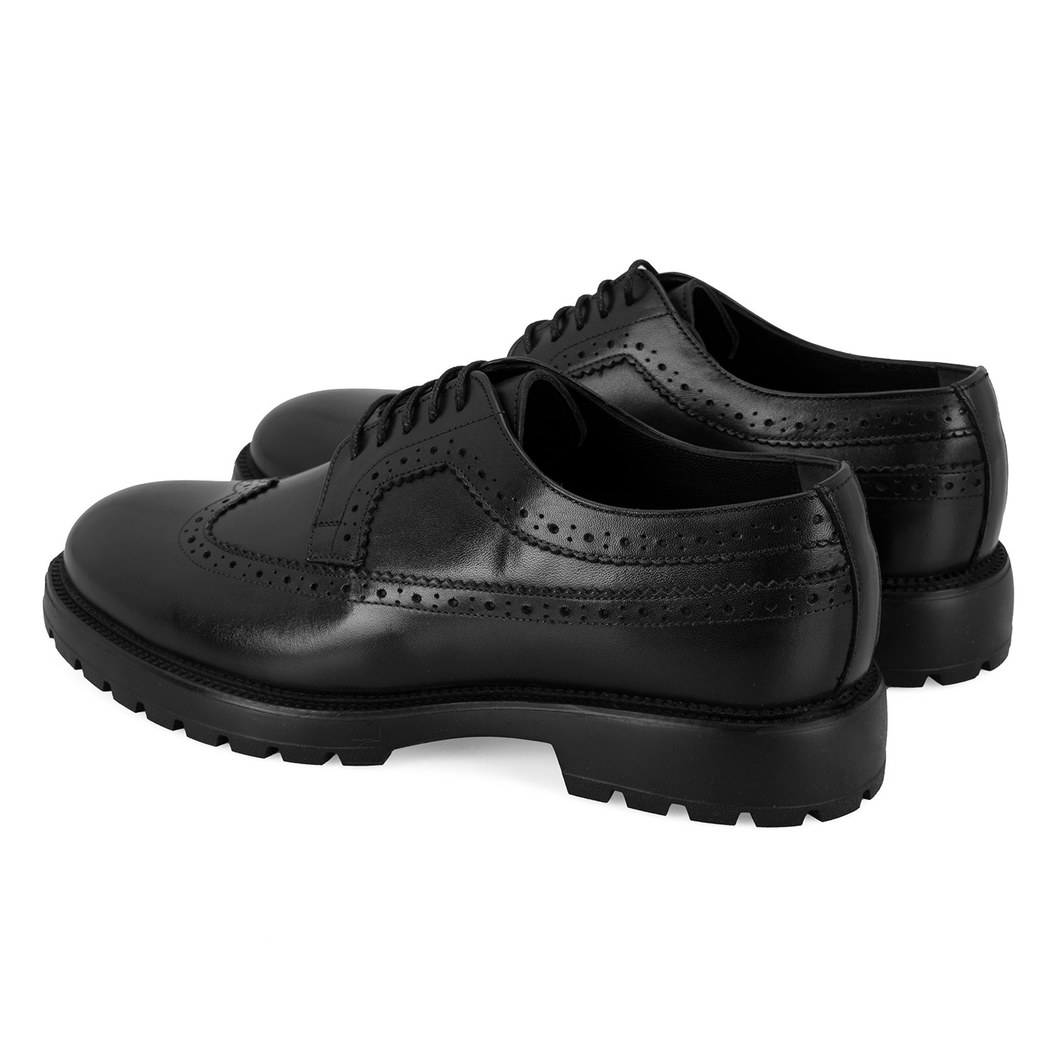 Heleni Siyah Erkek Deri Klasik Ayakkabı