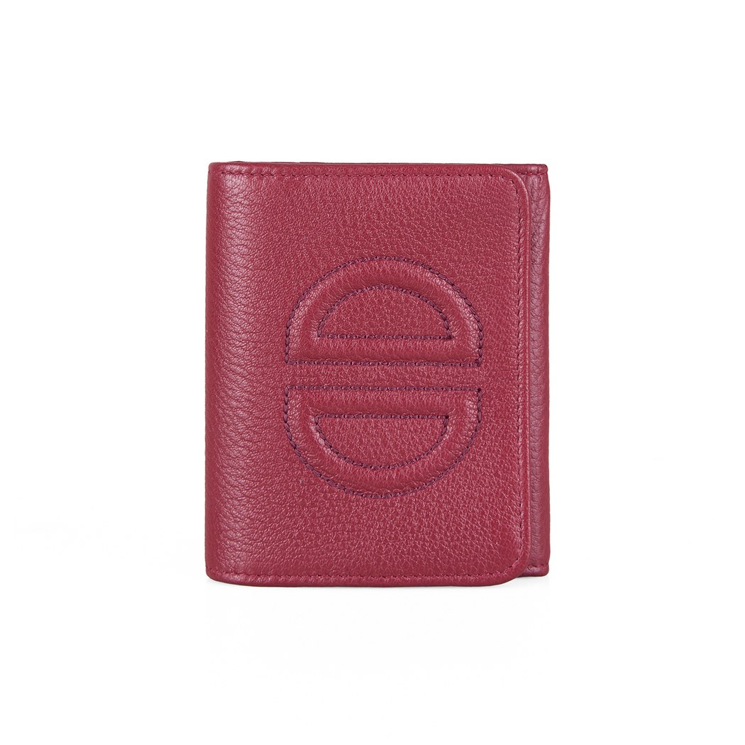 Heleno Bordo Kadın Deri Cüzdan