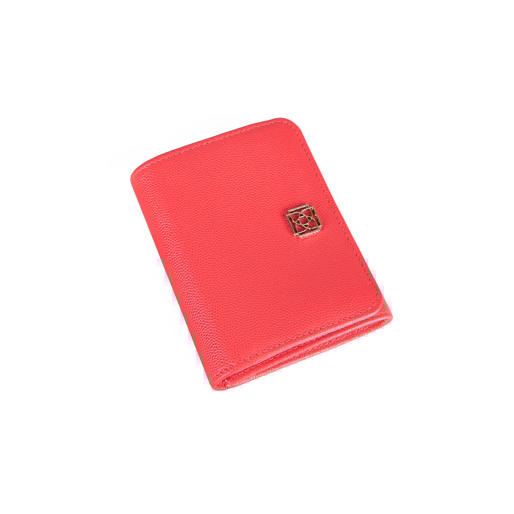 Heleno Kırmızı Kadın Deri Cüzdan