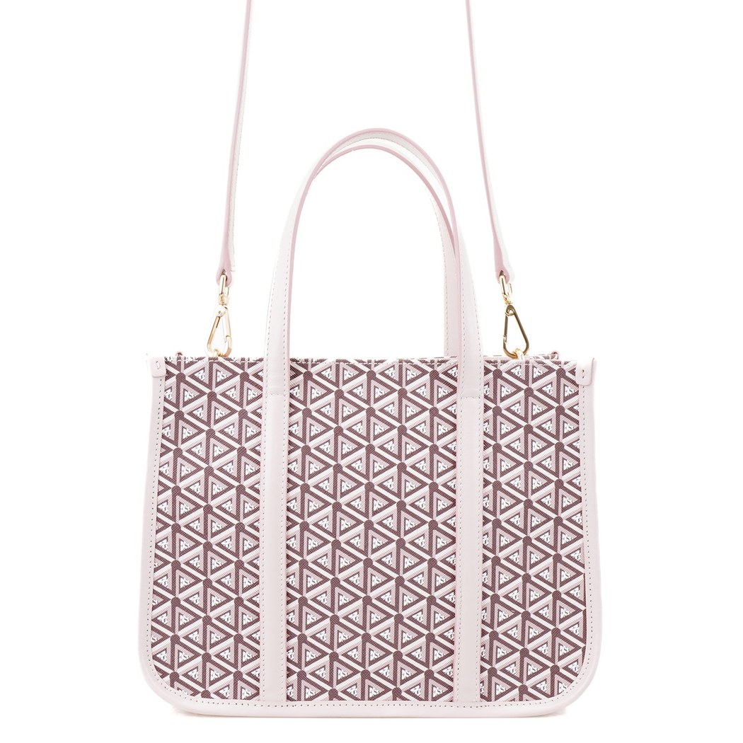 Hierba Bej Kadın Monogram El Çantası