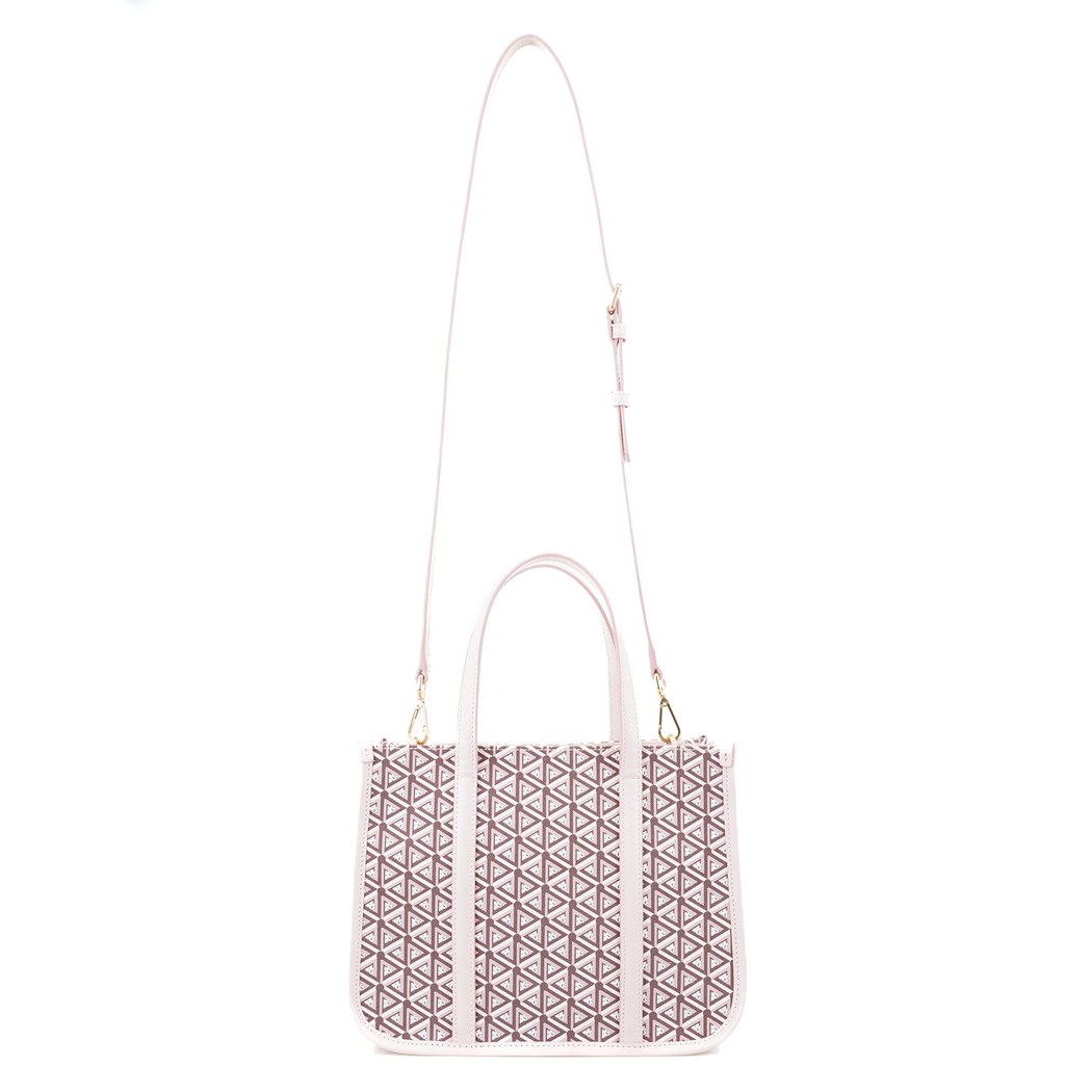 Hierba Bej Kadın Monogram El Çantası