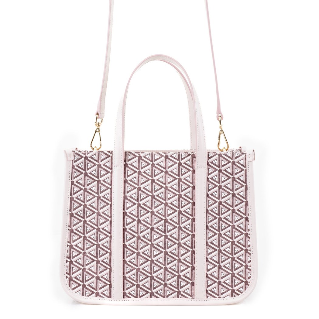 Hierba Bej Kadın Monogram El Çantası