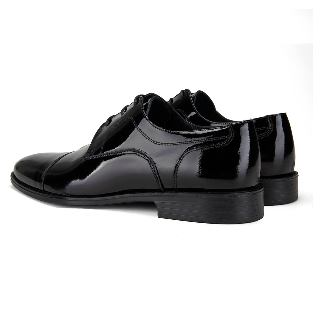 Holden Siyah Erkek Deri Klasik Ayakkabı