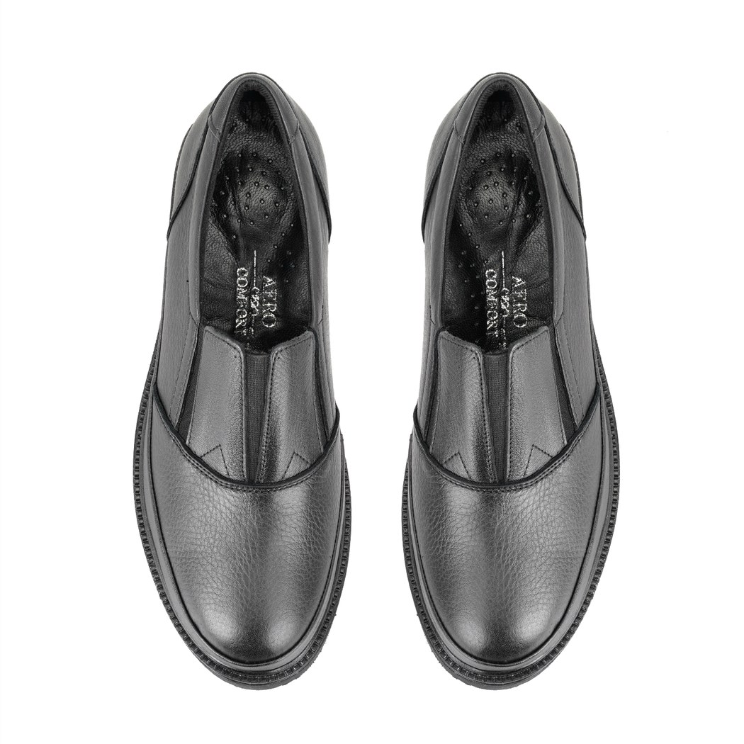 Honour Siyah Kadın Deri Günlük Ayakkabı