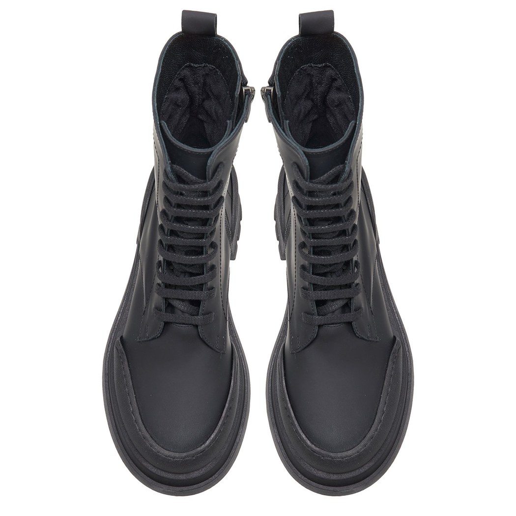 Imogen Siyah Kadın Deri Bot