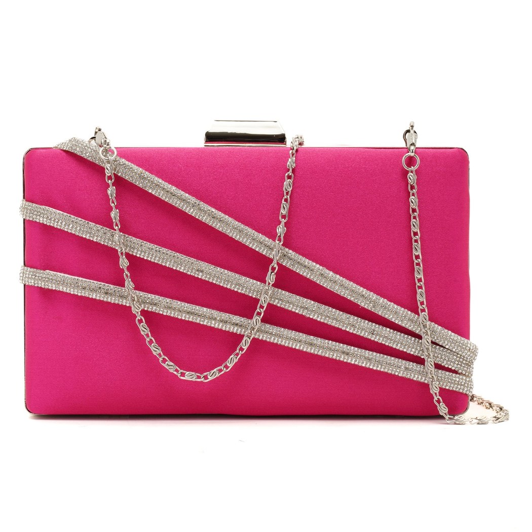 Irena Fuşya Kadın Gece Çantası