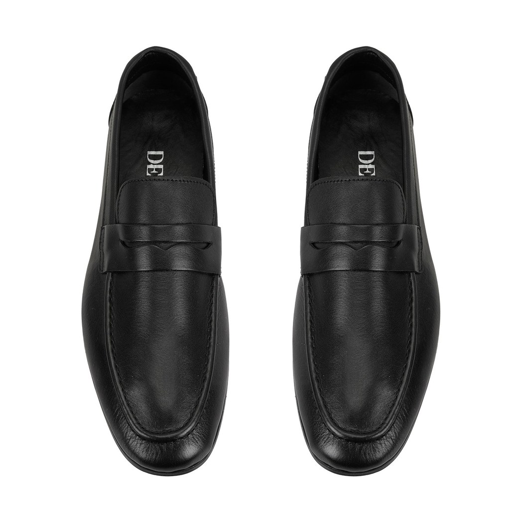 Jacob Siyah Erkek Deri Klasik Ayakkabı