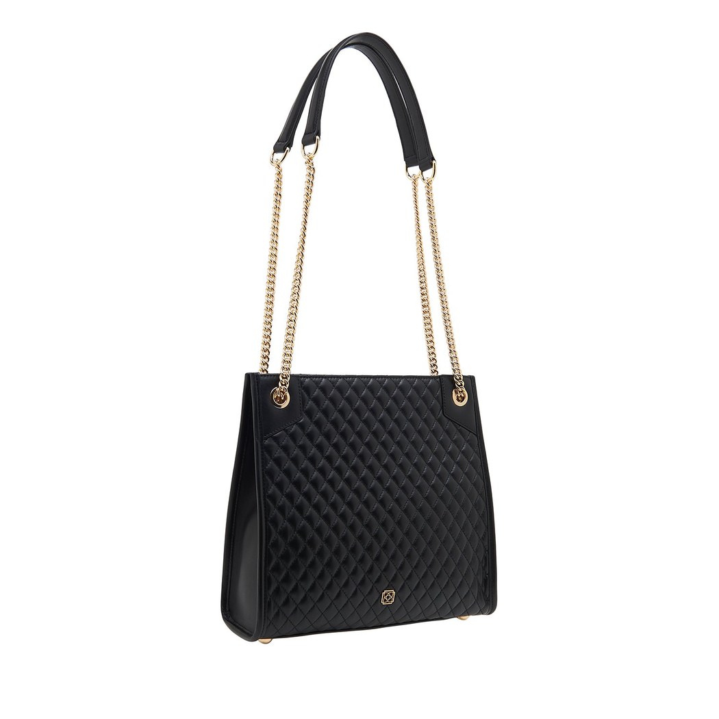 James Kadın Deri Kapitoneli Omuz Askılı Çanta