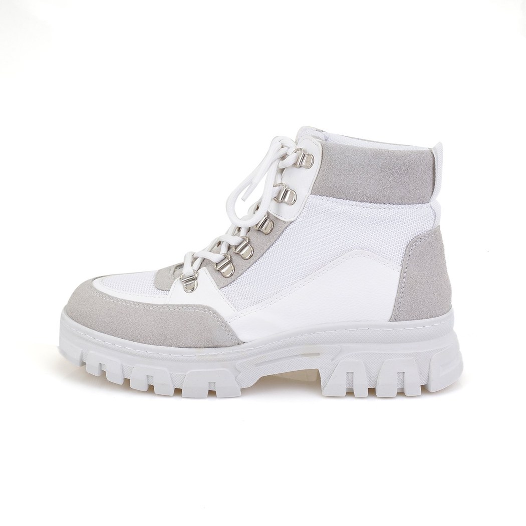 Jasmin Bej Kadın Süet Bot